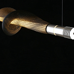 Люстра подвесная линейная Adilin Сhromium варинант исполнения - 5 | Loft Concept в Красноярске