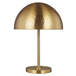 Настольная лампа с полусферическим абажуром золотого цвета Generation Lighting варинант исполнения - 1 | Loft Concept в Красноярске