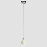 Подвесной светильник с хрустальным плафоном хром Esme Crystal Chrome Hanging Lamp варинант исполнения - 2 | Loft Concept в Красноярске