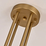 Люстра CANELLE Round Chandelier 8 Modern Brass варинант исполнения - 3 | Loft Concept в Красноярске