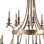 Люстра большая двухъярусная на 30 ламп Grand Chandelier варинант исполнения - 1 | Loft Concept в Красноярске