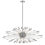 Дизайнерский светильник с лучами Morning Sun Chandelier Silver варинант исполнения - 3 | Loft Concept в Красноярске