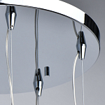 Люстра каскадная с 5-ю разноцветными стеклянными плафонами Kaleido варинант исполнения - 12 | Loft Concept в Красноярске