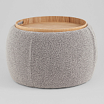 Пуф-трансформер Люкке с крышкой серый варинант исполнения - 3 | Loft Concept в Красноярске