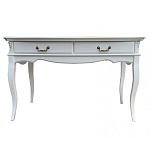 Консоль белого цвета из массива бука в стиле прованс White Provence варинант исполнения - 2 | Loft Concept в Красноярске