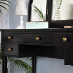 Туалетный столик Stylish Black варинант исполнения - 3 | Loft Concept в Красноярске