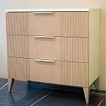 Комод коричневый с 3-мя ящиками на 4-х ножках Harper Line варинант исполнения - 3 | Loft Concept в Красноярске