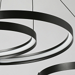 Люстра подвесная светодиодная в виде волнообразной ленты Ribbon Vortex варинант исполнения - 7 | Loft Concept в Красноярске