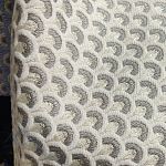 Мебельная ткань Жакард Чешуя бежевый цвет N 1050 варинант исполнения - 1 | Loft Concept в Красноярске