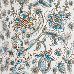 Настольная лампа цилиндрическая с цветочной росписью Lamp Flower Painting варинант исполнения - 1 | Loft Concept в Красноярске