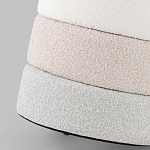 Пуф Three Colors в ткани букле из трех цветов  варинант исполнения - 5 | Loft Concept в Красноярске