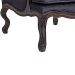 Кресло George Grand Armchair black velour варинант исполнения - 5 | Loft Concept в Красноярске