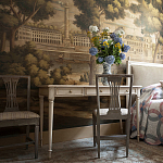 Обои ручная роспись Monuments of Paris Roberts on antique scenic Xuan paper варинант исполнения - 2 | Loft Concept в Красноярске