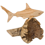 Статуэтка из дерева акула Animals of the World варинант исполнения - 2 | Loft Concept в Красноярске