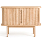 Длинный низкий буфет с 2-мя раздвижными дверцами Toinette Light Cupboard варинант исполнения - 8 | Loft Concept в Красноярске