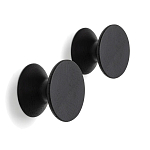 Комплект из 2-х круглых деревянных настенных крючков Bert Wall Hanger варинант исполнения - 3 | Loft Concept в Красноярске