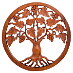 Панно из дерева Osier Panel With Trees варинант исполнения - 1 | Loft Concept в Красноярске