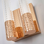 Бра с двумя плафонами Dew Drops Tube Duo Gold Wall Lamp варинант исполнения - 2 | Loft Concept в Красноярске