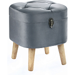 Пуф Leather with a snap варинант исполнения - 1 | Loft Concept в Красноярске