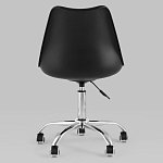 Офисный стул на металлическом основании EGGERY Black варинант исполнения - 4 | Loft Concept в Красноярске