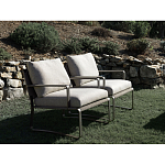 Дизайнерское уличное кресло на металлическом каркасе PHOENIX Armchair варинант исполнения - 13 | Loft Concept в Красноярске