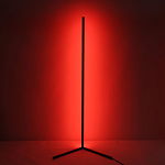 Торшер черного цвета на угловом основании Arteriors варинант исполнения - 4 | Loft Concept в Красноярске