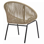 Кресло плетеное круглое Round Wicker Chair варинант исполнения - 2 | Loft Concept в Красноярске