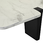 Стол журнальный низкий с фигурной столешницей Threshold варинант исполнения - 4 | Loft Concept в Красноярске