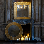 Зеркало квадратное в фактурной раме Pattern варинант исполнения - 3 | Loft Concept в Красноярске