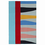 Плед хлопковый по мотивам нанайских орнаментов Ural and Siberian Patterns варинант исполнения - 1 | Loft Concept в Красноярске