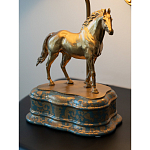 Настольная лампа из фарфора Лошадь Frodi варинант исполнения - 3 | Loft Concept в Красноярске