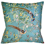 Подушка декоративная с изображением птиц в саду Chinoiserie Birds in a Tree Cushion варинант исполнения - 1 | Loft Concept в Красноярске