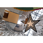 Дизайнерский ковер в виде звезды Poltronova Tappeto Stellina  Navy Blue Grey Rug варинант исполнения - 3 | Loft Concept в Красноярске