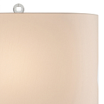 Настольная лампа разноцветная с овальным тканевым абажуром Abstraction варинант исполнения - 2 | Loft Concept в Красноярске