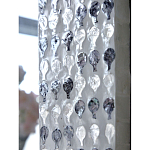 Прямоугольное зеркало с инкрустацией раковинами устриц Mother оf Pearl Facets варинант исполнения - 4 | Loft Concept в Красноярске