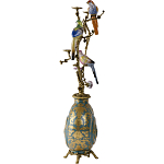 Бронзовый подсвечник Птичий рай Flora варинант исполнения - 3 | Loft Concept в Красноярске