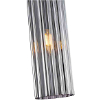 Подвесной светильник с рифленым стеклянным плафоном цилиндрической формы ARTICOLO варинант исполнения - 3 | Loft Concept в Красноярске