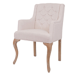Кресло Mason Classical Armchair beige flax варинант исполнения - 3 | Loft Concept в Красноярске