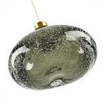 Подвесной светильник с прозрачным стеклянным плафоном округлой формы Effervia  варинант исполнения - 15 | Loft Concept в Красноярске