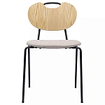 Стул с мягким сиденьем Stool Loft Light Brown варинант исполнения - 1 | Loft Concept в Красноярске