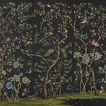 Обои ручная роспись St Laurent Casino metallic silk варинант исполнения - 3 | Loft Concept в Красноярске