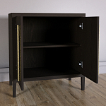 Современный Буфет Primo с 2 дверцами Темный орех варинант исполнения - 3 | Loft Concept в Красноярске