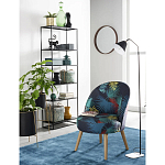 Металлический стеллаж Menzie Black Wide Metal Rack варинант исполнения - 3 | Loft Concept в Красноярске