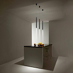 Подвсеной светильник светодиодный металлический цилиндрической формы Высота 30см Trumpet tube варинант исполнения - 5 | Loft Concept в Красноярске