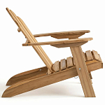 Уличное кресло из массива акации Adirondack Wooden Chair Natural варинант исполнения - 4 | Loft Concept в Красноярске