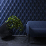 Гипсовая 3D Панель M-36 варинант исполнения - 1 | Loft Concept в Красноярске