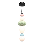 Подвесной светильник фигурный с керамическими элементами 24W LED Fragrant Light варинант исполнения - 4 | Loft Concept в Красноярске