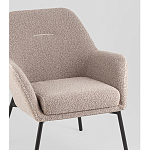 Кресло лаунж Joaquin серый варинант исполнения - 3 | Loft Concept в Красноярске