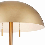 Торшер с куполообразным абажуром на каменном основании Riverside Floor Lamp варинант исполнения - 1 | Loft Concept в Красноярске