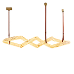 Люстра подвесная с фигурным светодиодным плафоном Calcite Figural Light варинант исполнения - 3 | Loft Concept в Красноярске